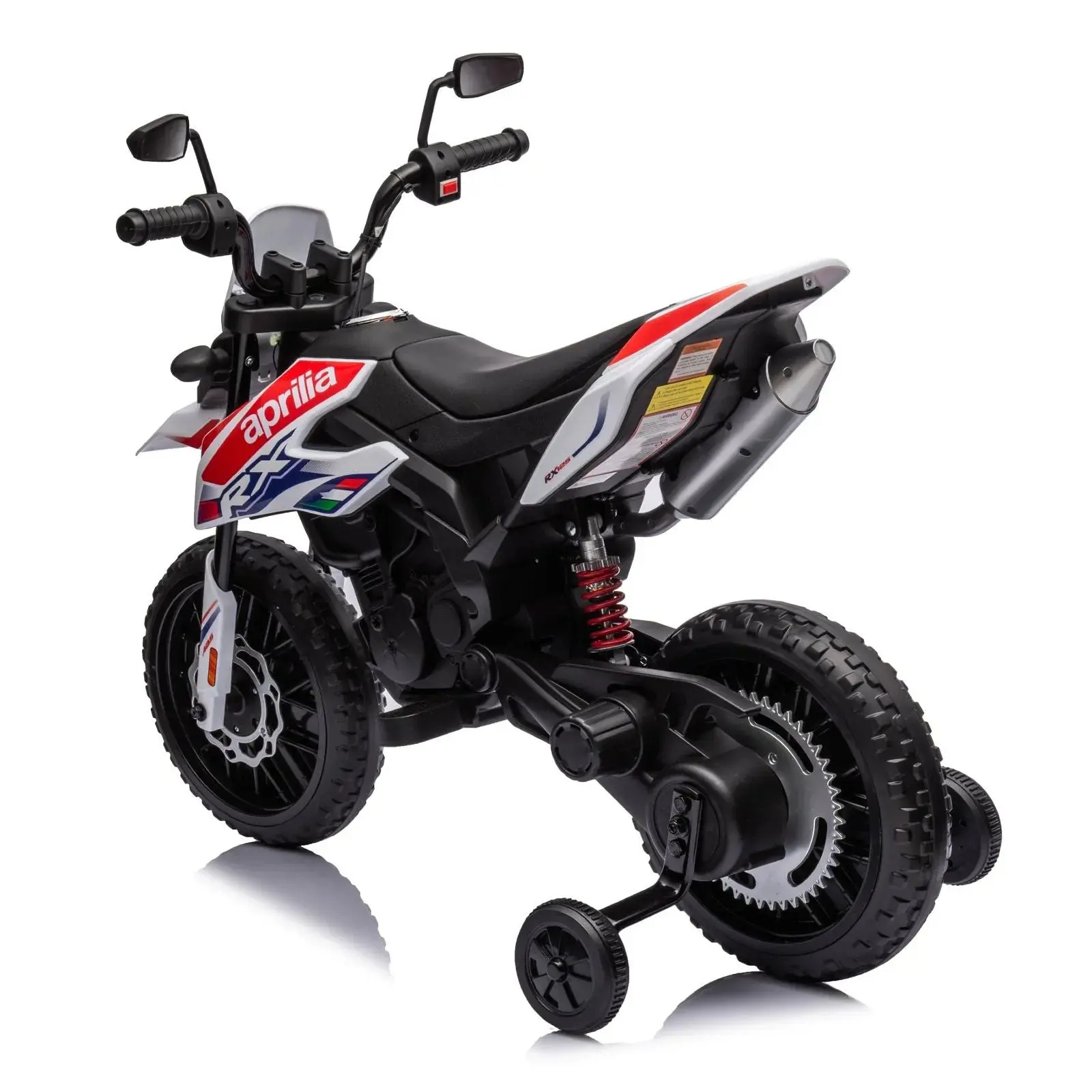 12V Aprilia Motorcycle 1 Seater Ride On for Kids - Image 9