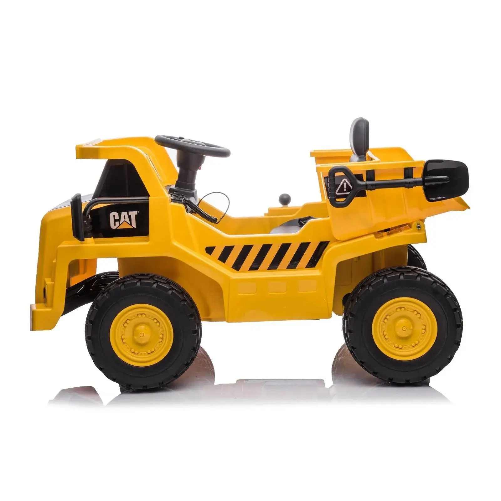 12V CAT Electric Dump Truck 1 Seater Ride-On - Image 4