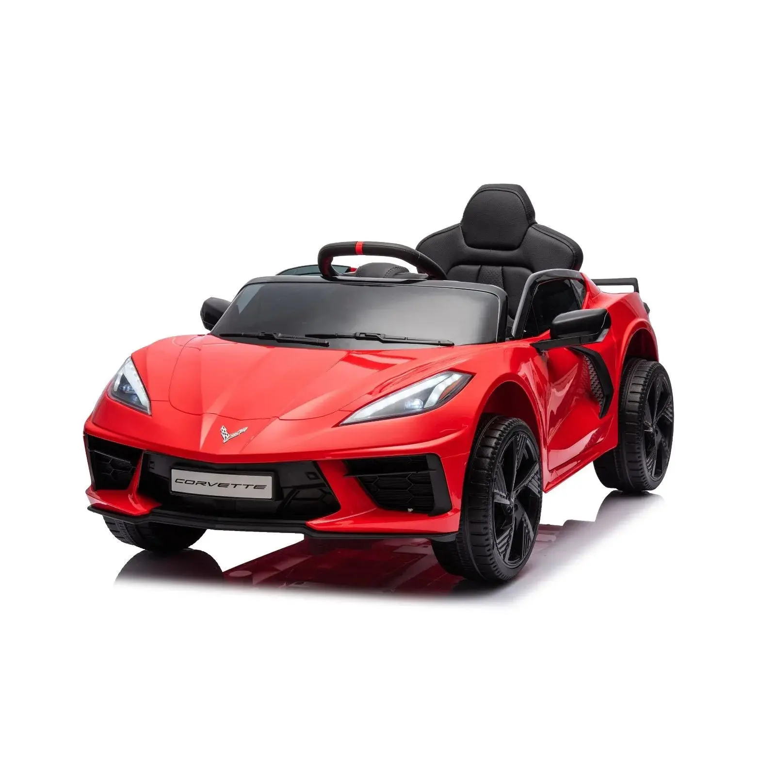 12V Chevrolet Corvette C8 1-Seater Kids Ride-On Car - Image 11