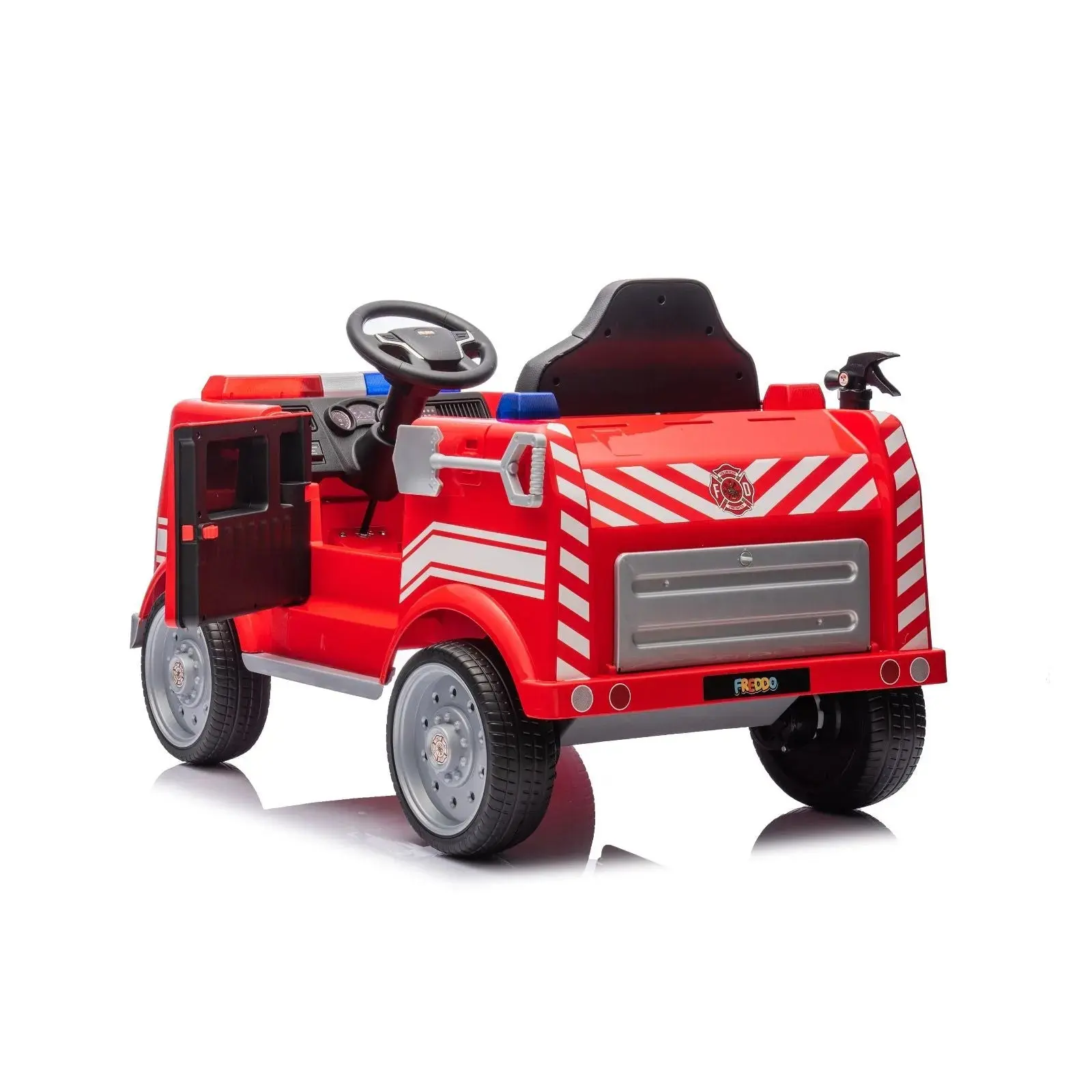 12V Freddo Fire Truck 1 Seater Ride on - Image 5