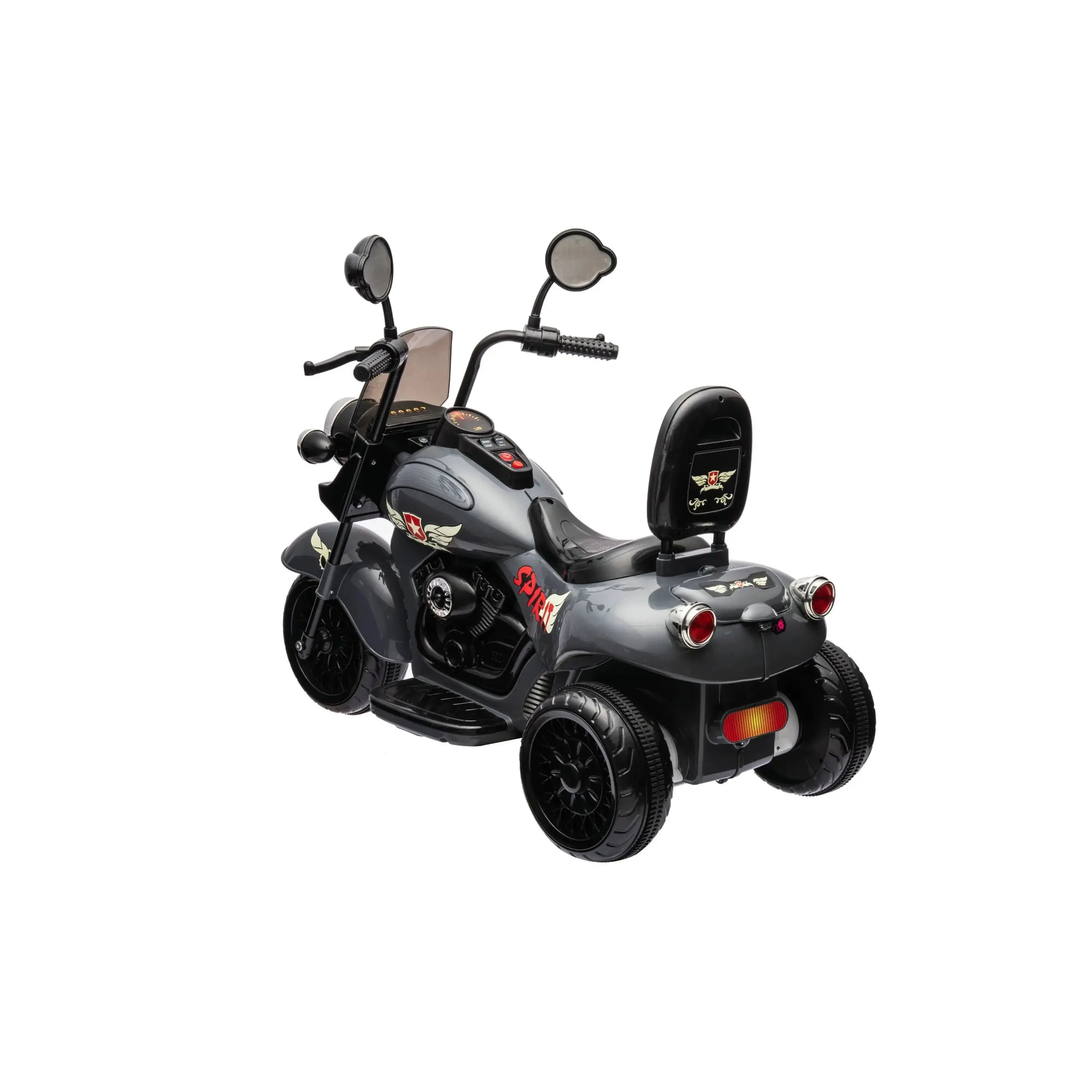 12V Freddo Kids Cruiser 1 Seater Motorcycle - Image 5