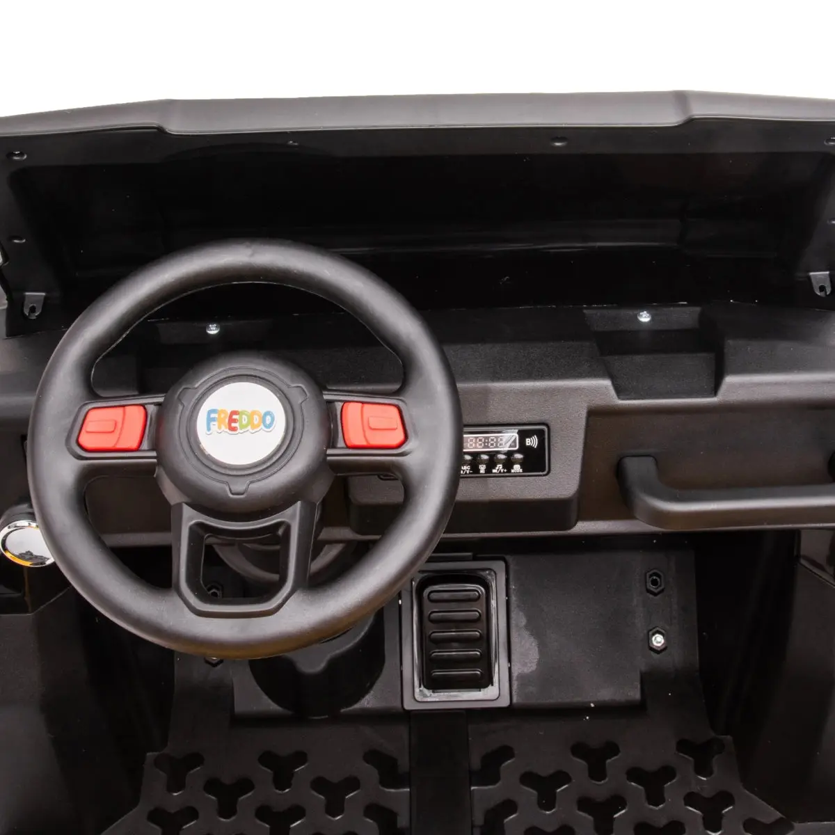 24V 6 Wheeler Freddo Tractor Trailer 2 Seater Ride-on with Dump Cart and Parental Remote - Image 21