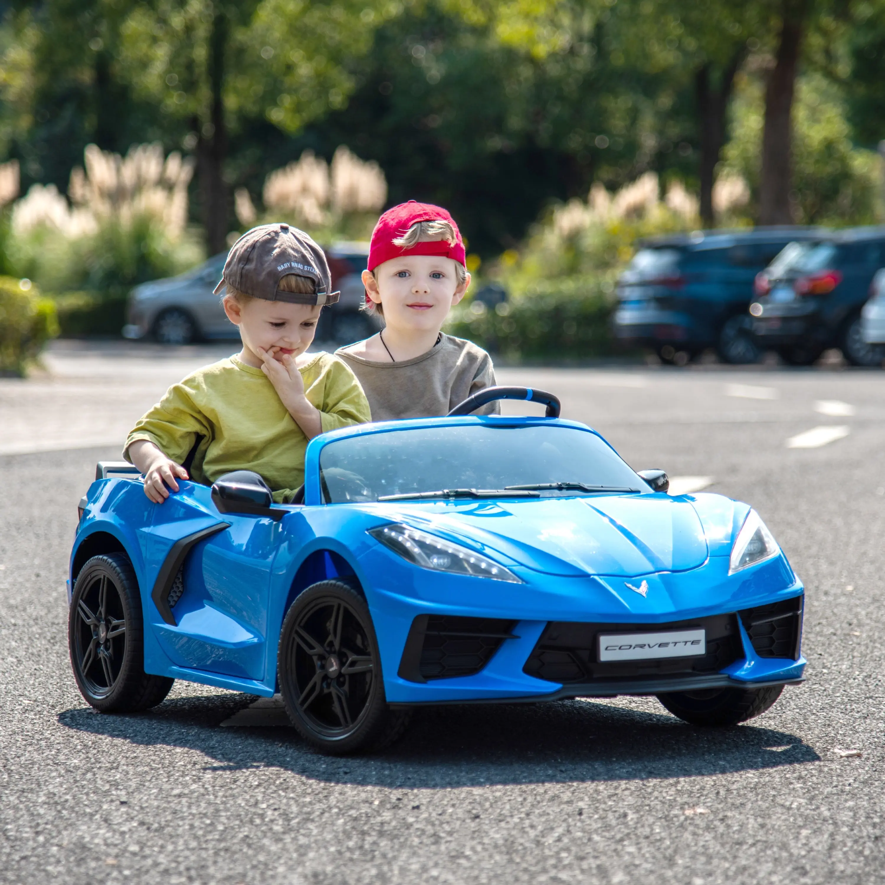 24V Chevrolet Corvette C8 2 Seater Ride on - Image 33
