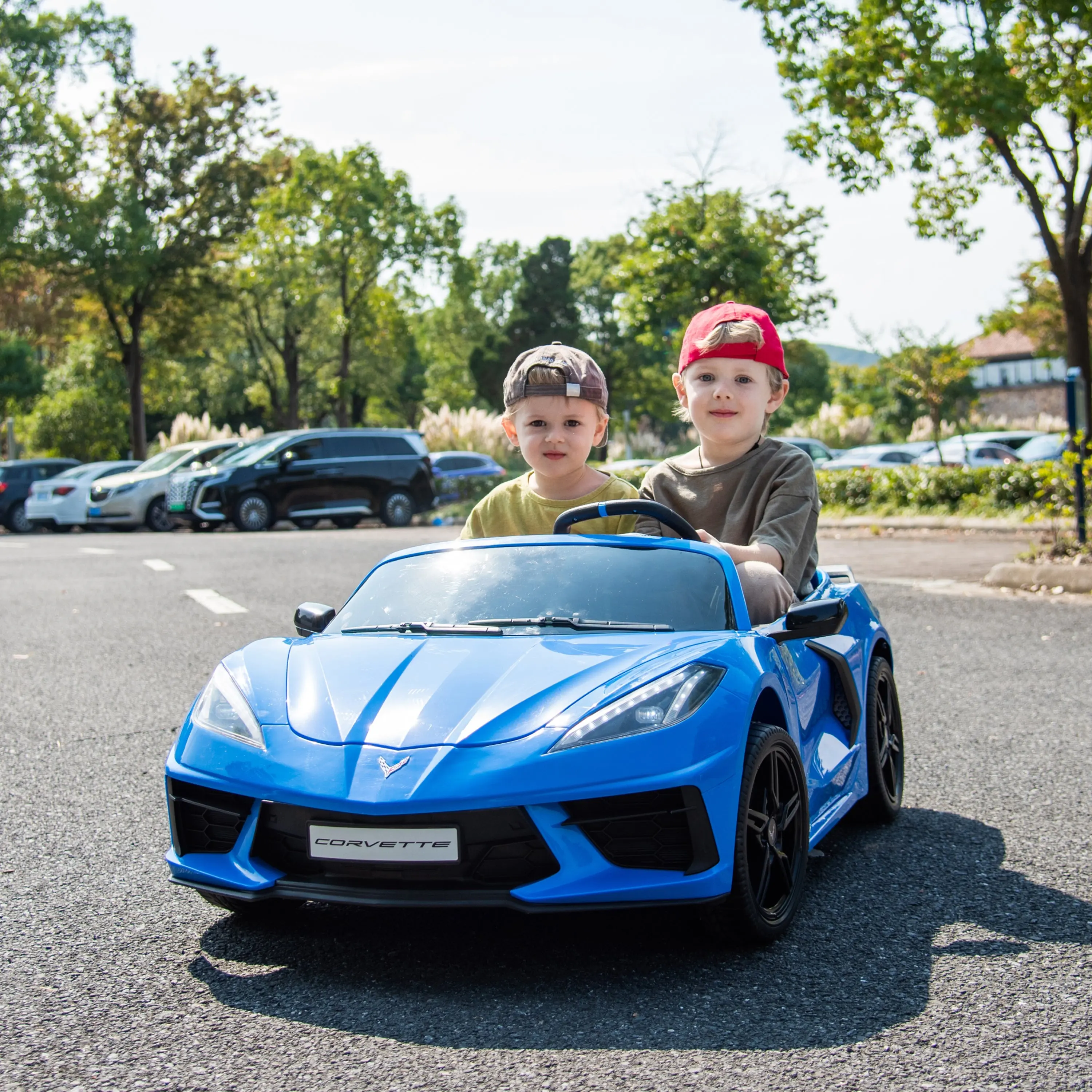 24V Chevrolet Corvette C8 2 Seater Ride on - Image 34