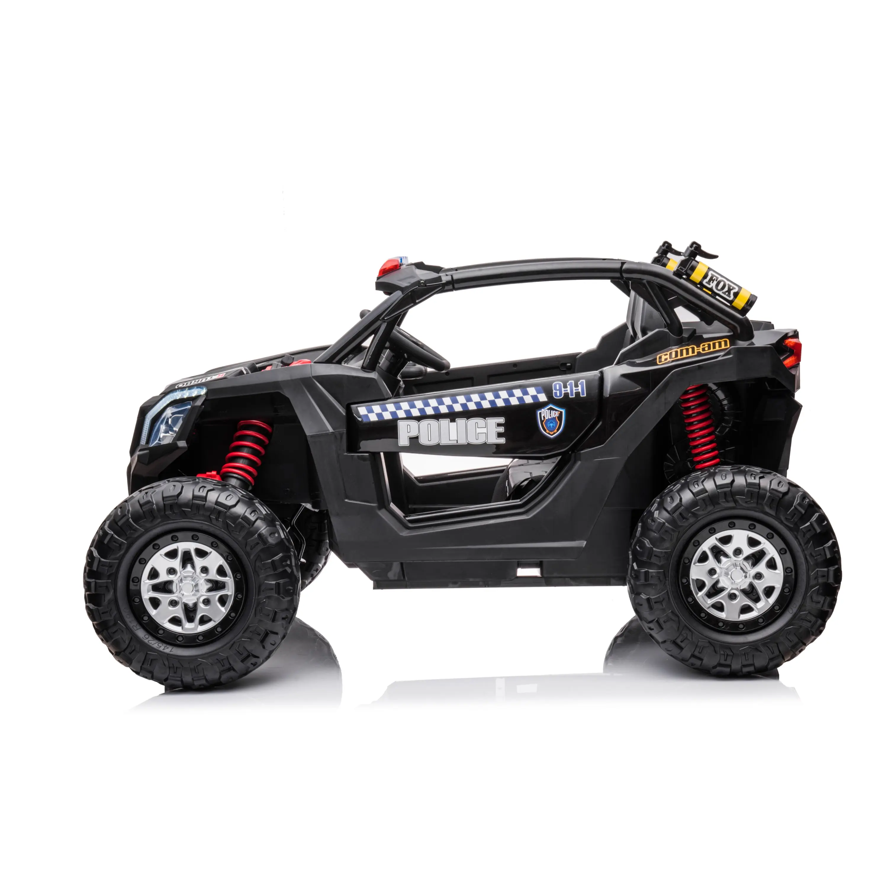 24V 4x4 Freddo Storm Police UTV 2-Seater for Kids with Lights & Sirens for Action-Packed Adventures - Image 16