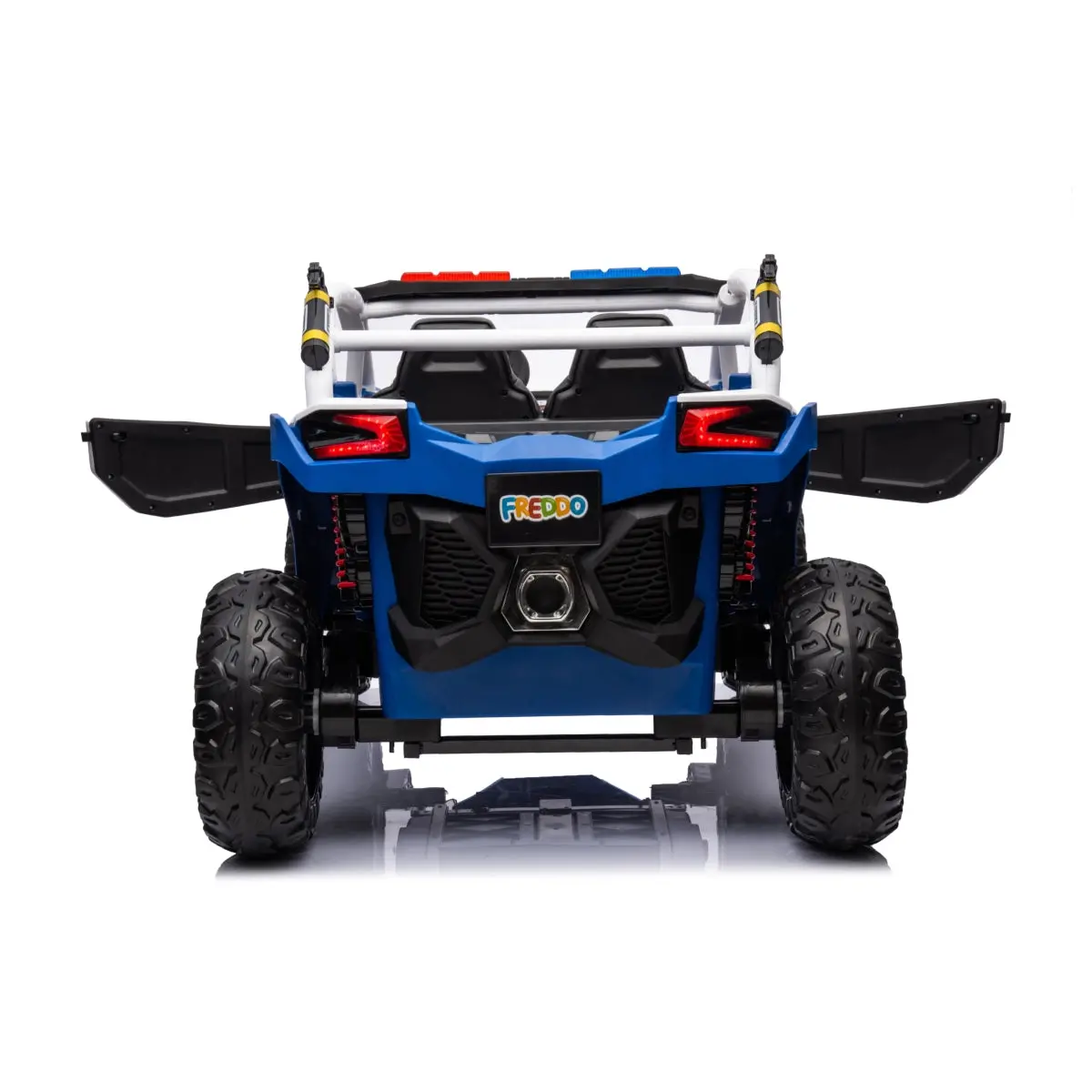 24V 4x4 Freddo Storm Police UTV 2-Seater for Kids with Lights & Sirens for Action-Packed Adventures - Image 5