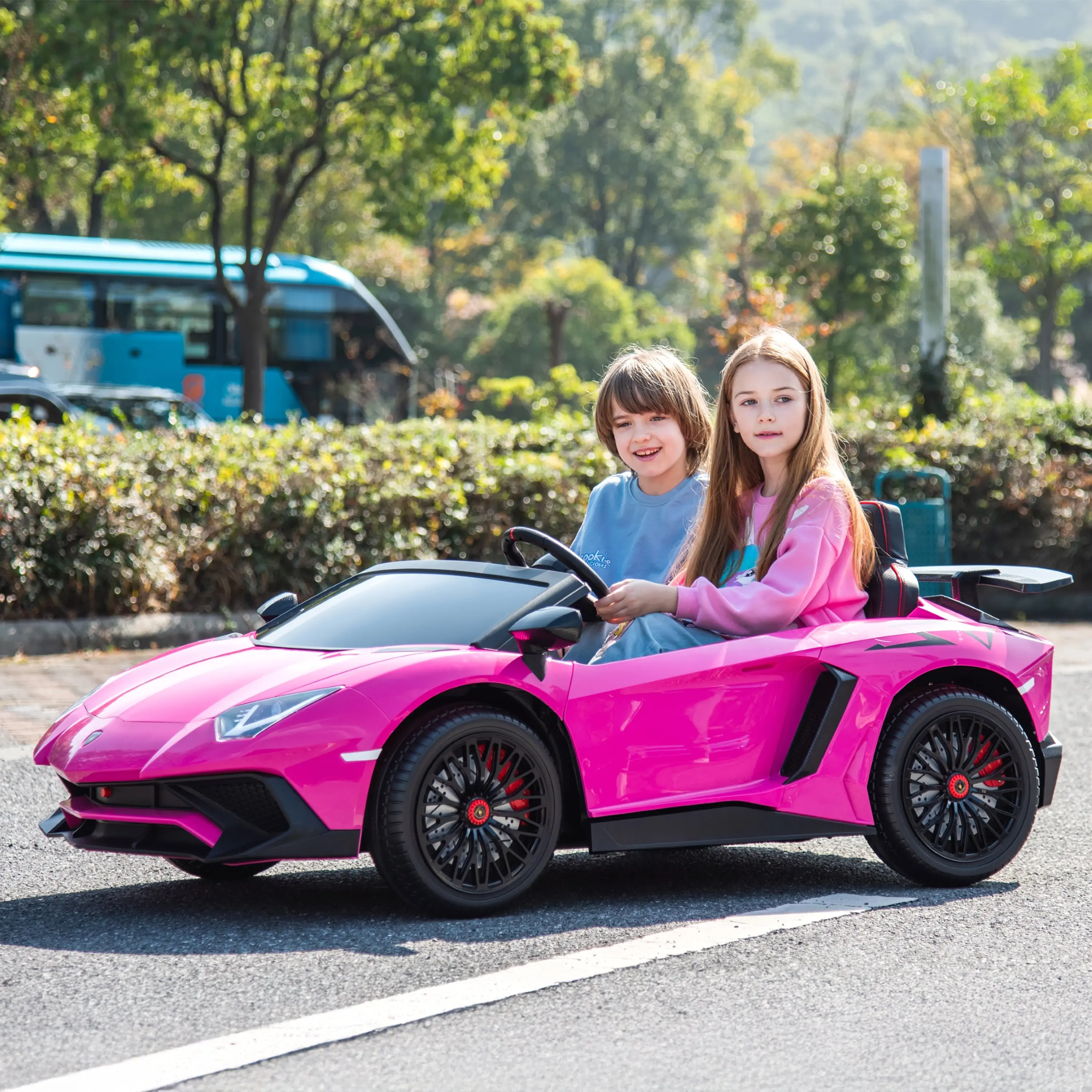 Officially Licensed Lamborghini Aventador 24V 2-Seater Ride-On - Image 15